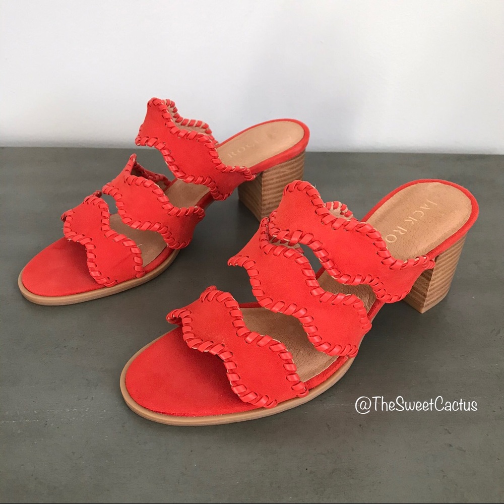 Jack Rogers Logan Mid Heel Sandal - Picture 2 of 12